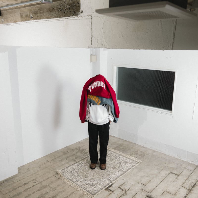 美品 TENBOX 10匣 FACE ACID パンツ ショーツハット SET 10匣 TENBOX | テンボックス | Reversible Sweat | リバーシブル