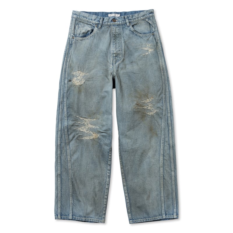 ROTOL | ロトル | TRIPLE SEAMS 6P DENIM BORO | ハードダ ROTOL | ロトル | TRIPLE SEAMS 6P DENIM BORO | ハードダ