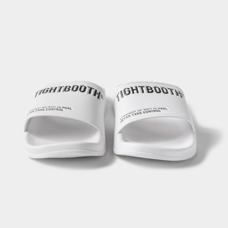 TIGHTBOOTH | タイトブース | LABEL LOGO SLIDE SANDAL | TIGHTBOOTH | タイトブース | LABEL LOGO SLIDE SANDAL |