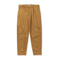 CALEE | キャリー | VINTAGE TYPE CHINO CLOTH TUCK TR
