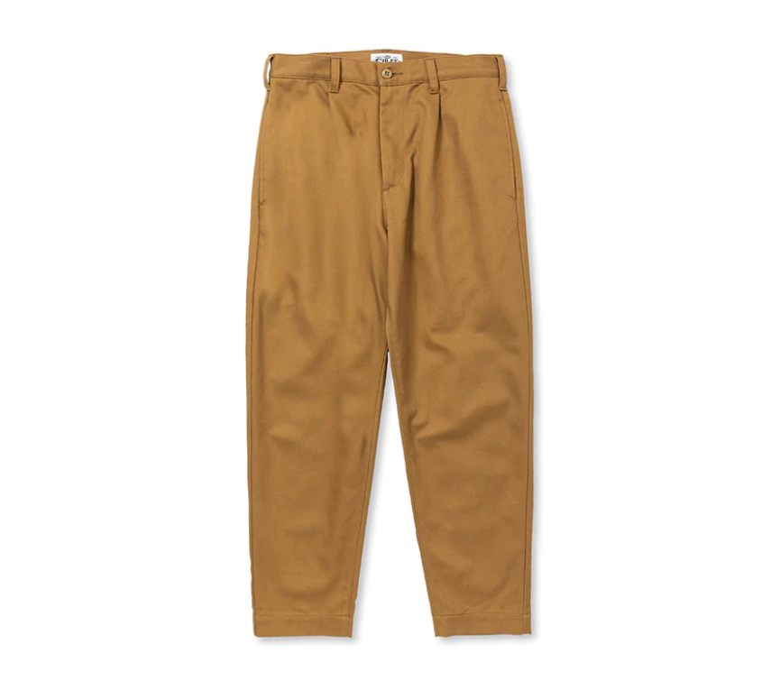 CALEE | キャリー | VINTAGE TYPE CHINO CLOTH TUCK TR
