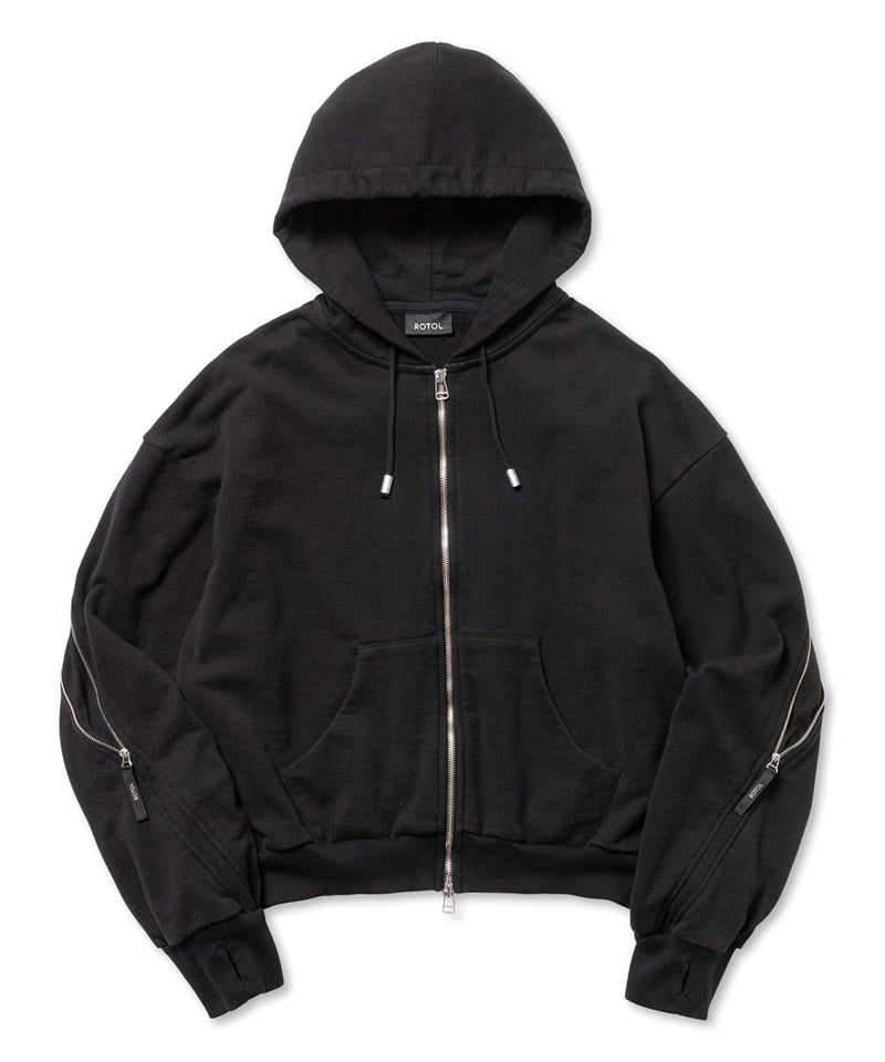 ROTOL | ロトル | LOOPWHEEL SWEAT ZIP HOODIE | ジップパ