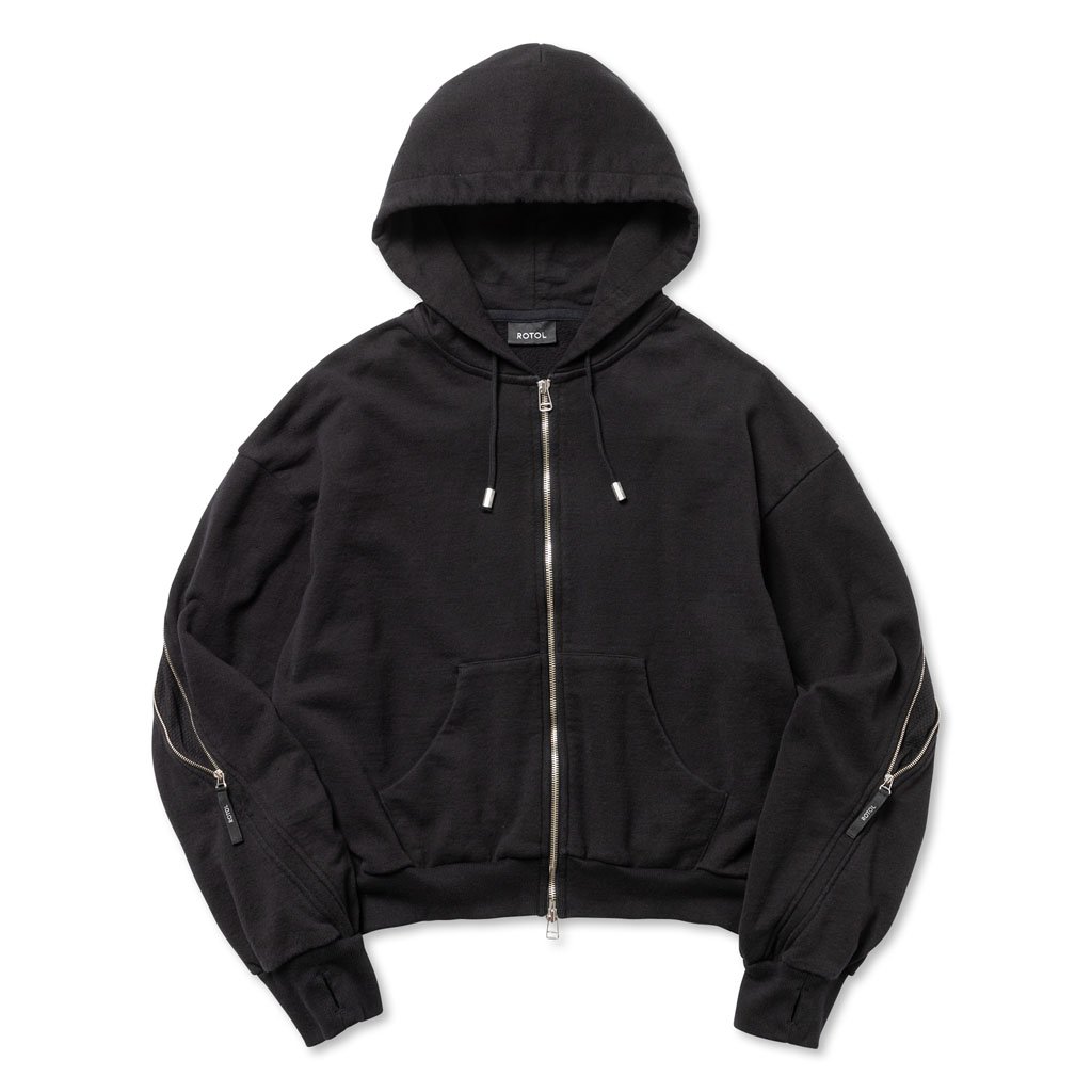 ロトル rotol ROTOL | ロトル | LOOPWHEEL SWEAT ZIP HOODIE | ジップパ