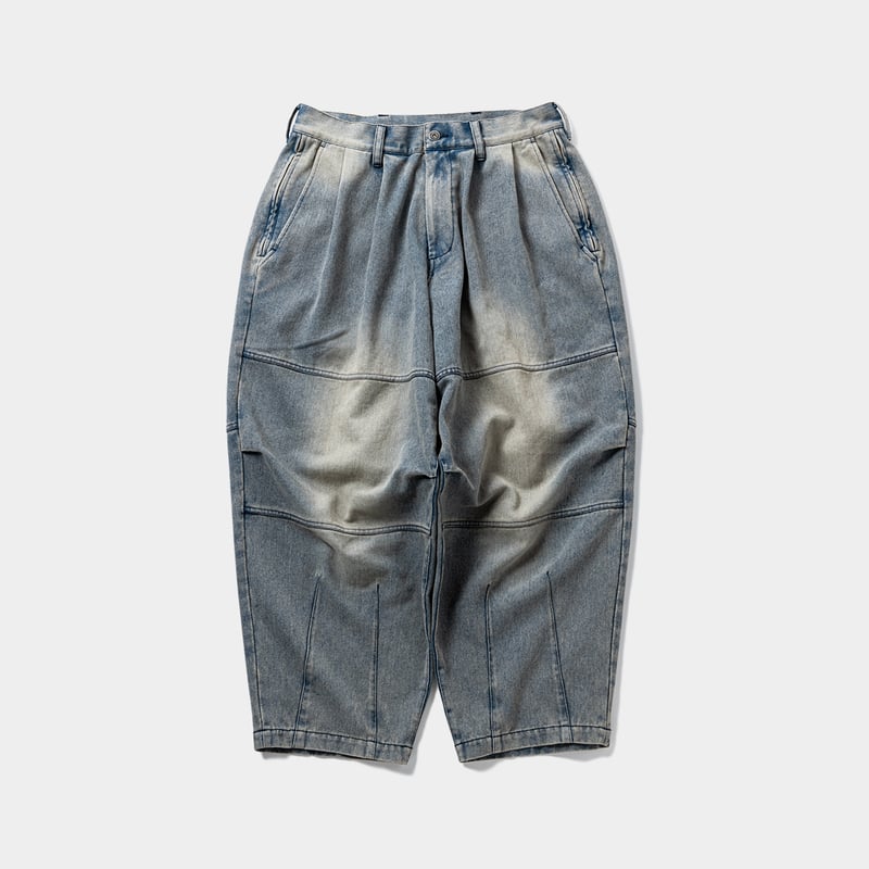 TIGHTBOOTH タイトブース シアサッカー バルーンパンツ TIGHTBOOTH（タイトブース）SEERSUCKER CARGO BALLOON PANTS