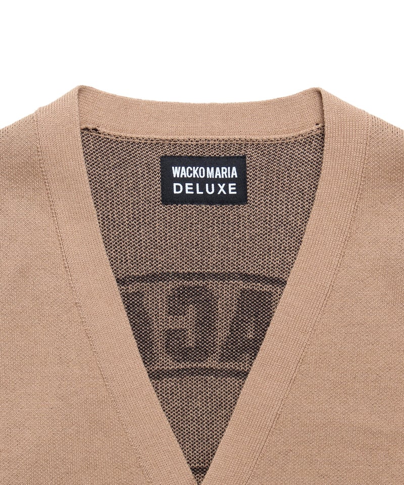 WACKO MARIA×DELUXE ワコマリア 美品 Lサイズ カーディガン WACKO MARIA x DELUXE Collaboration items | WACK