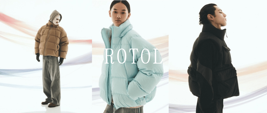 ROTOL / ロトルからダウンシリーズ新作がリリース ROTOL / ロトルからダウンシリーズ新作がリリース