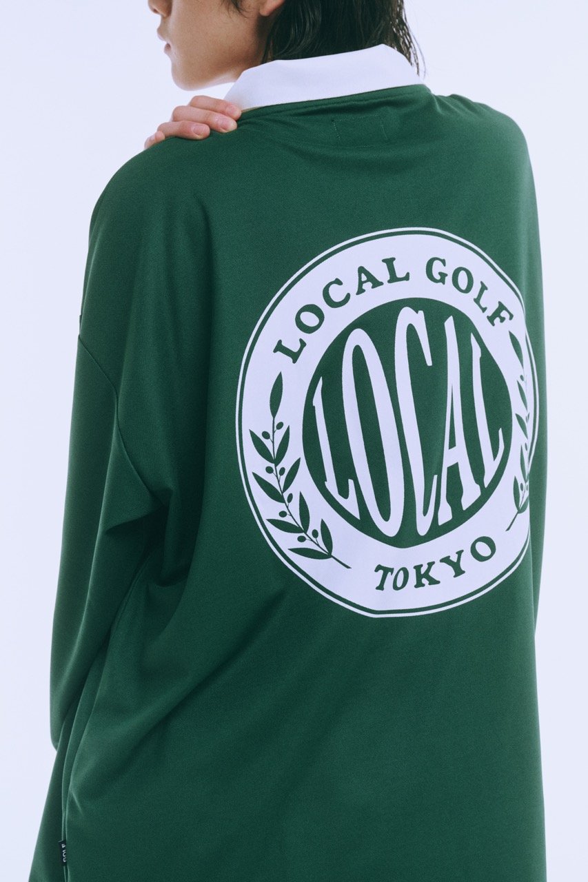 Local GOLF | ローカルゴルフ | Emblem L/S POLO | ポロシャツ