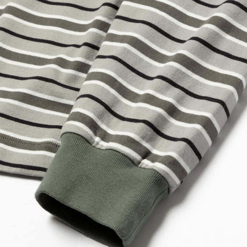 ROTOL | ロトル | WIDE TWIST LONG SLEEVE TEE BORDER ROTOL | ロトル | WIDE TWIST LONG SLEEVE TEE BORDER