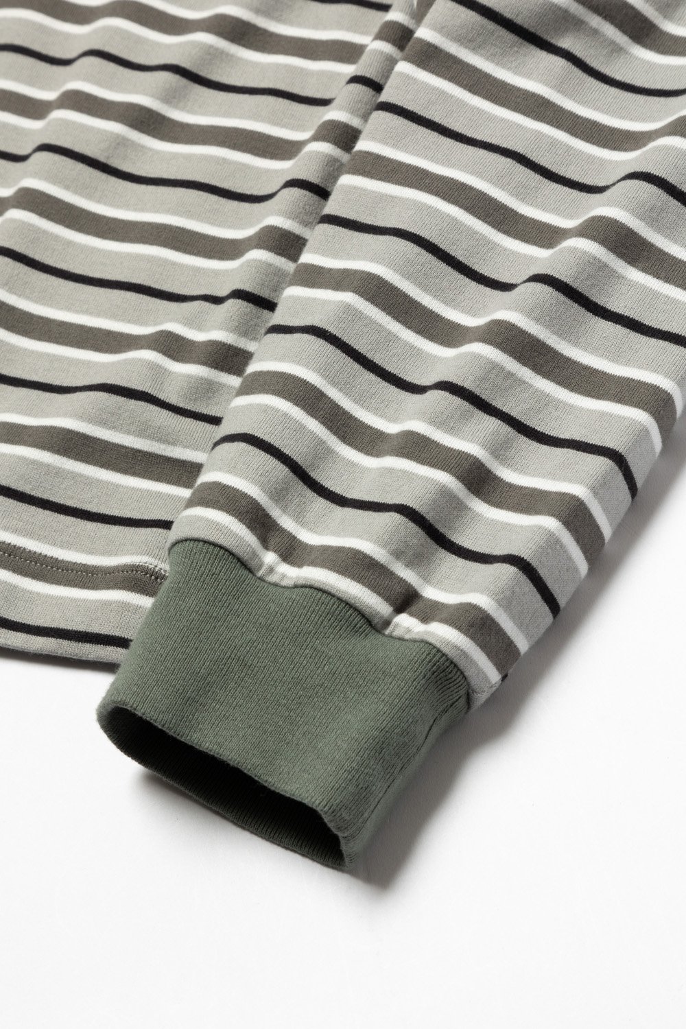 ROTOL | ロトル | WIDE TWIST LONG SLEEVE TEE BORDER