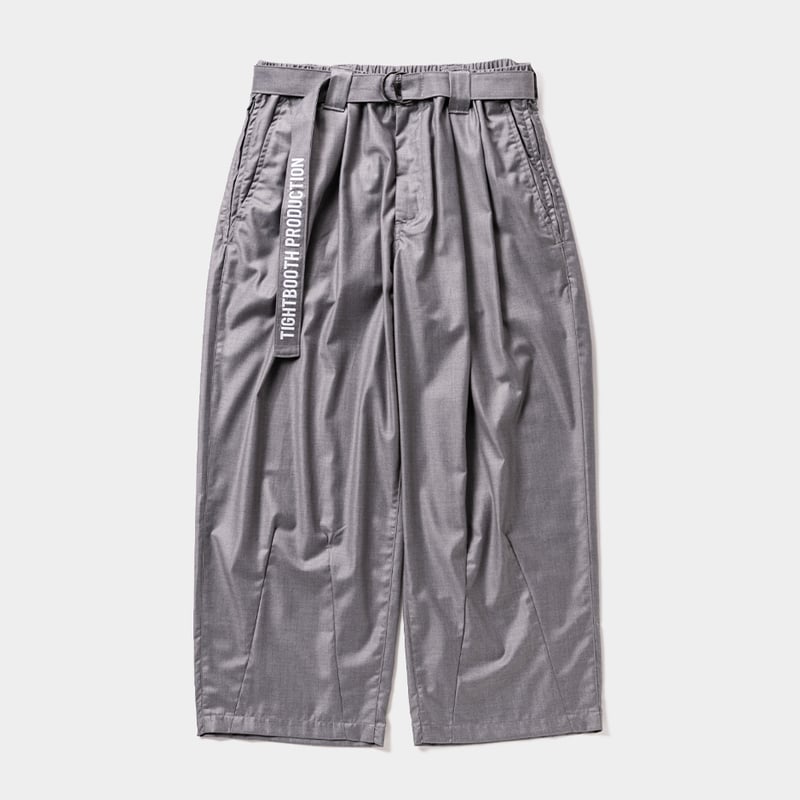 パンツ TIGHTBOOTH 25SS BAGGY SLACKS GREY TIGHTBOOTH 25SS BAGGY SLACKS GREY