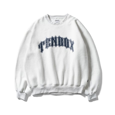 TENBOX 10匣 筆ロゴ スウェット 古着　テンボックス　初期　レア TENBOX / OG LOGO JACQUARD SWEATER