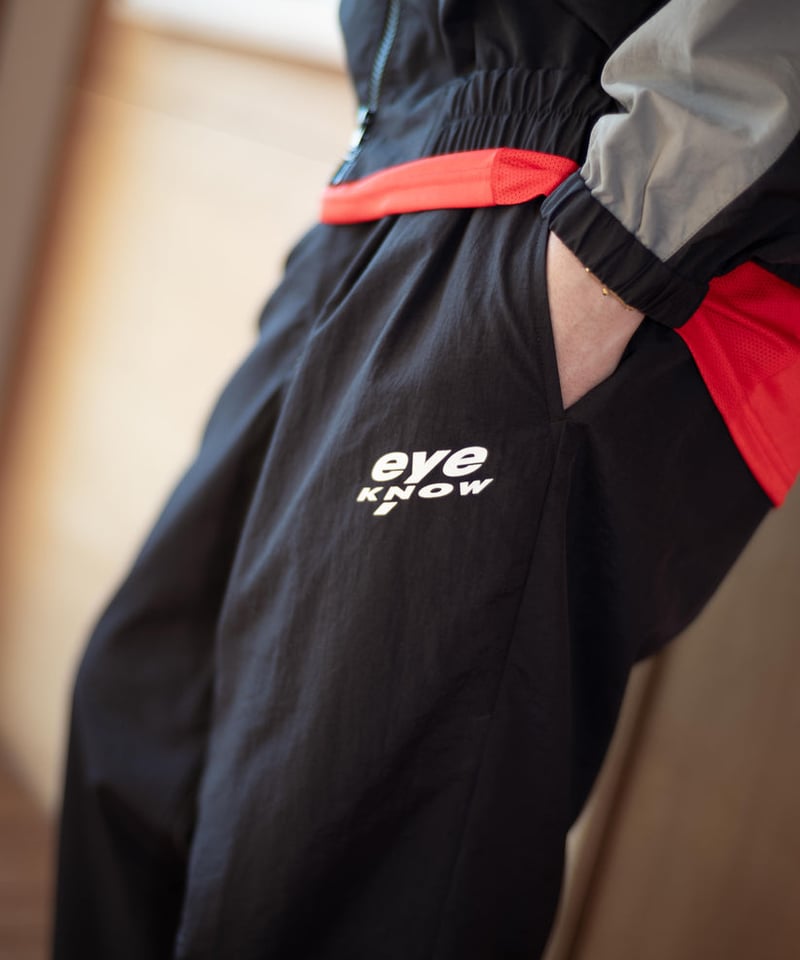 19so | ナインティーンエスオー | Wide nylon track pants | ナ