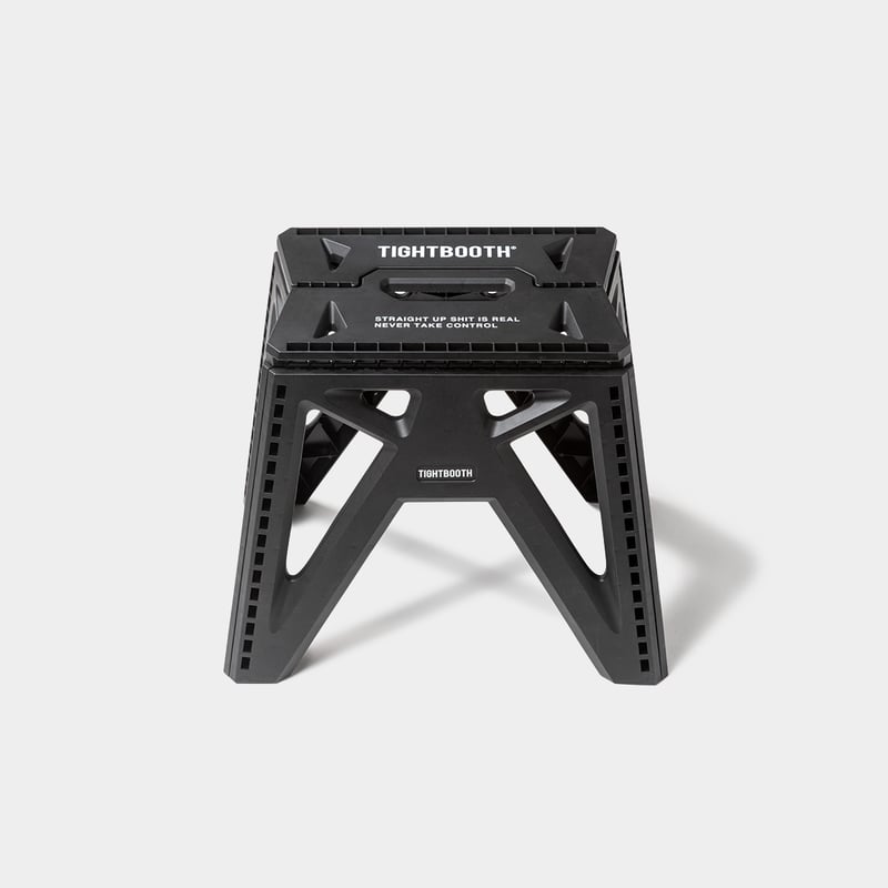 TIGHTBOOTH LABEL LOGO FOLDING STOOL 椅子 TIGHTBOOTH LABEL LOGO FOLDING STOOL 椅子 TIGHTBOOTH LABEL