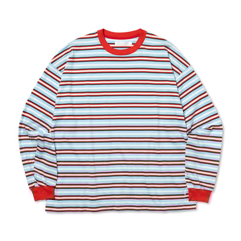 ROTOL | ロトル | WIDE TWIST LONG SLEEVE TEE BORDER ROTOL | ロトル | WIDE TWIST LONG SLEEVE TEE BORDER