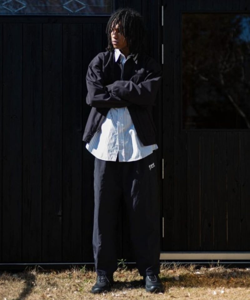 19so | ナインティーンエスオー | Wide nylon track pants | ナ