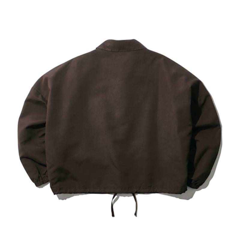 SSZ overdye coach Mサイズ oversize coach jacket black | ok.soon