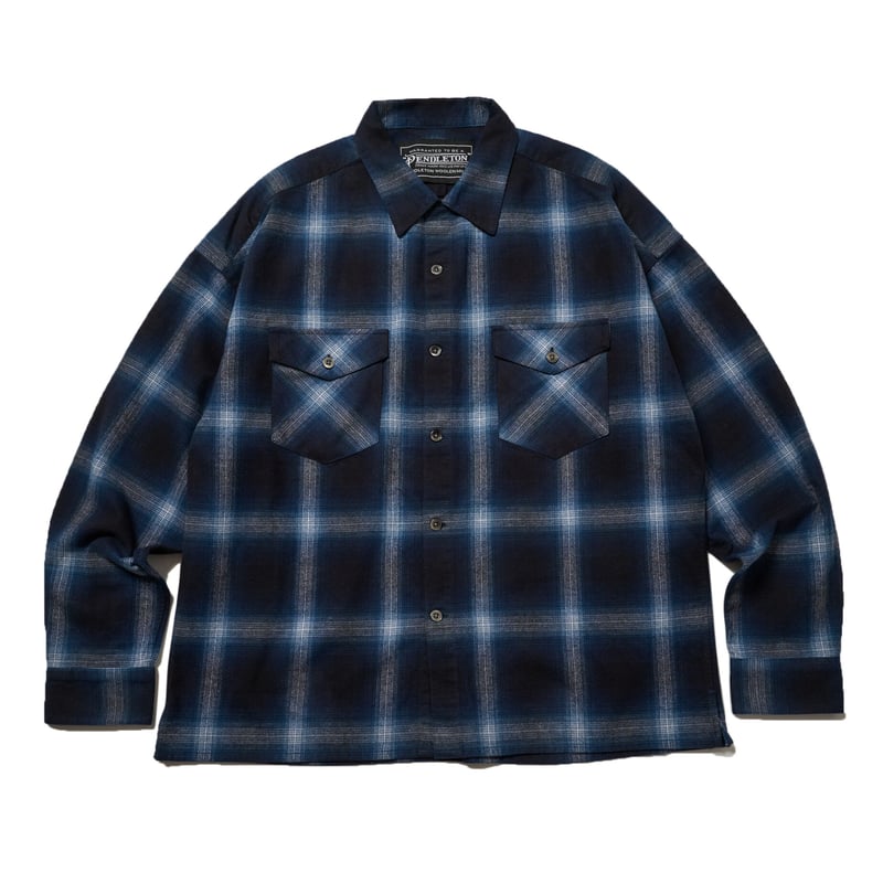 DELUXE ✖️ PENDLETON デニムシャツ コラボ タグ付き-