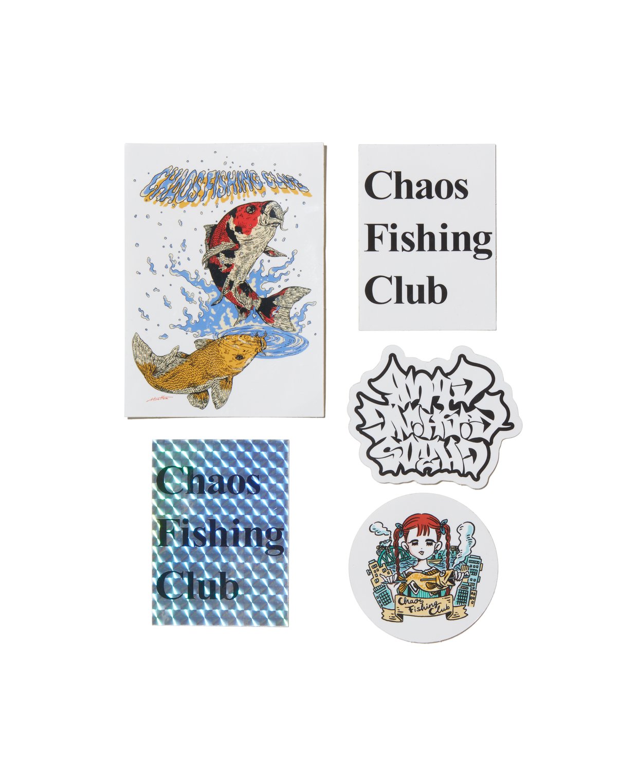 CHAOS FISHING CLUB | カオスフィッシングクラブ | STICKER SET