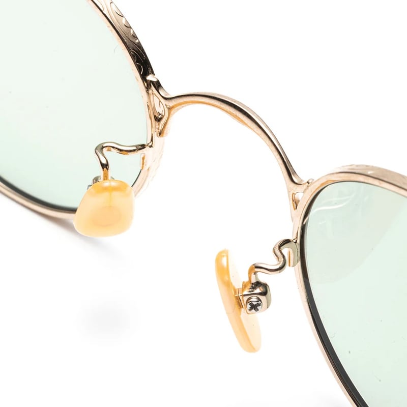 CALEE | キャリー | VINTAGE TYPE CIRCLE METAL GLASSE