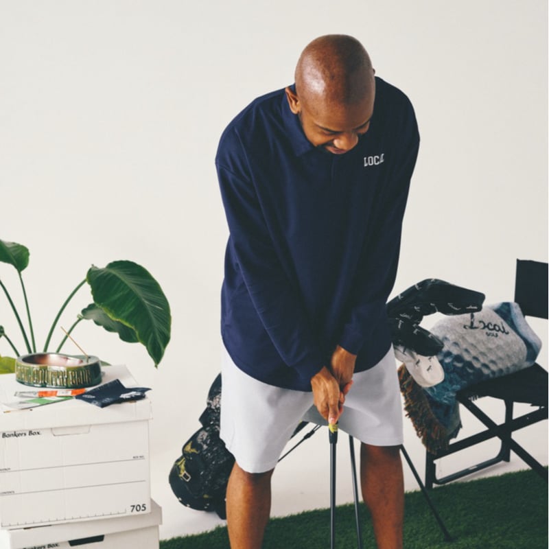 Local GOLF | ローカルゴルフ | BD Arch L/S POLO | ポロシャツ Local GOLF | ローカルゴルフ | BD Arch L/S POLO | ポロシャツ