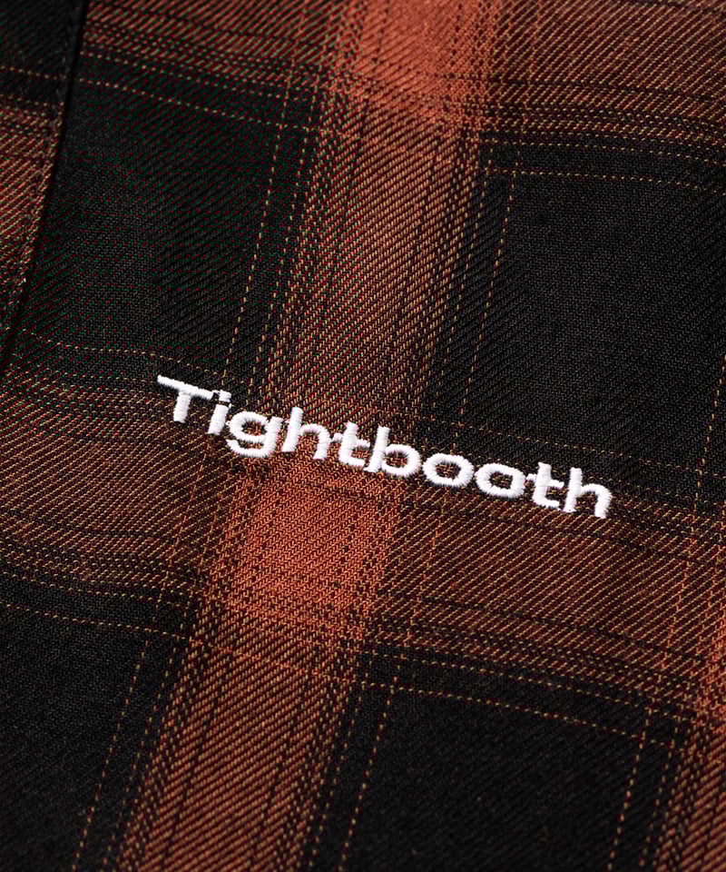 TIGHTBOOTH | タイトブース | PLAID HALF ZIP L/S SHIRT