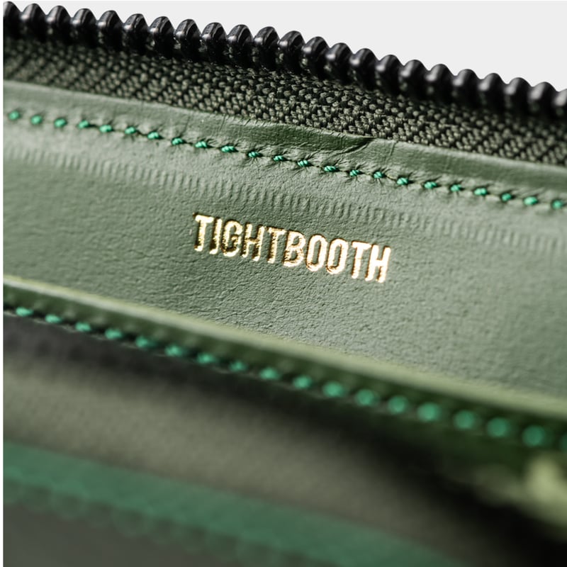 TIGHTBOOTH LEATHER ZIP AROUND WALLET 財布 LEATHER ZIP WALLET - TIGHTBOOTH® タイトブース オフィシャル