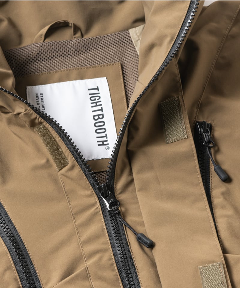 TIGHTBOOTH | タイトブース | HOODED TACTICAL JACKET |