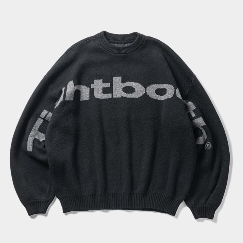 TIGHTBOOTH | タイトブース | BIG LOGO KNIT SWEATER | TIGHTBOOTH | タイトブース | BIG LOGO KNIT SWEATER |