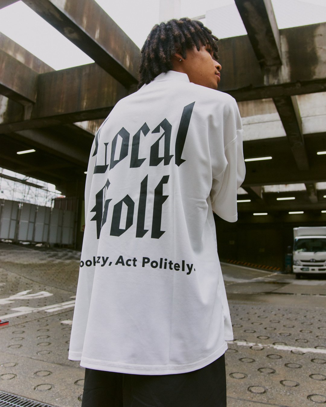 ローカル　ゴルフ　Local GOLF 長袖 ポロシャツ　タグ付き 未使用 Local GOLF | ローカルゴルフ | BD Arch L/S POLO | ポロシャツ