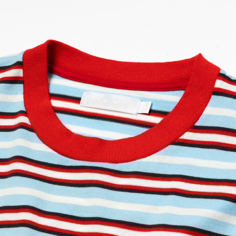 ROTOL | ロトル | WIDE TWIST LONG SLEEVE TEE BORDER ROTOL | ロトル | WIDE TWIST LONG SLEEVE TEE BORDER