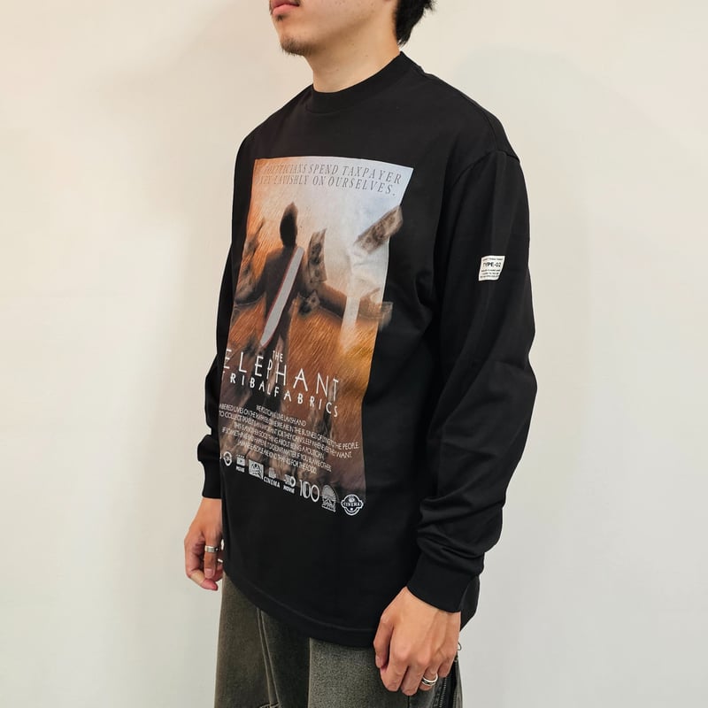 wagamama別注elephant tribal fabrics スウェット wagamama別注elephant tribal fabrics スウェット