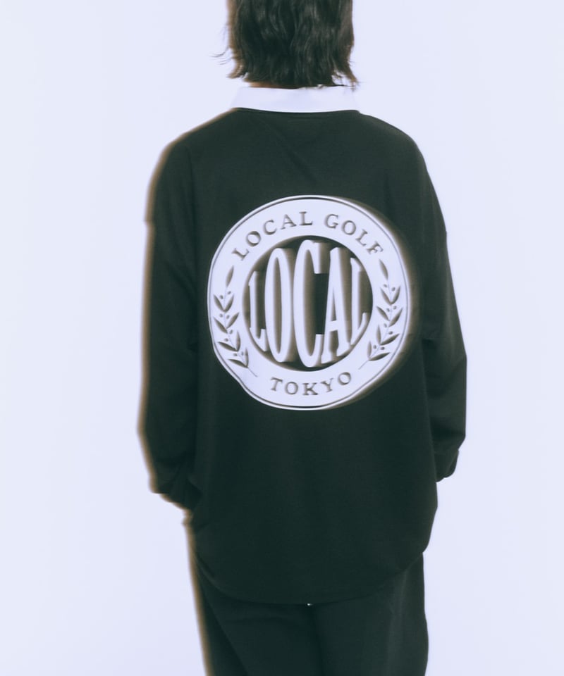 Local GOLF | ローカルゴルフ | Emblem L/S POLO | ポロシャツ