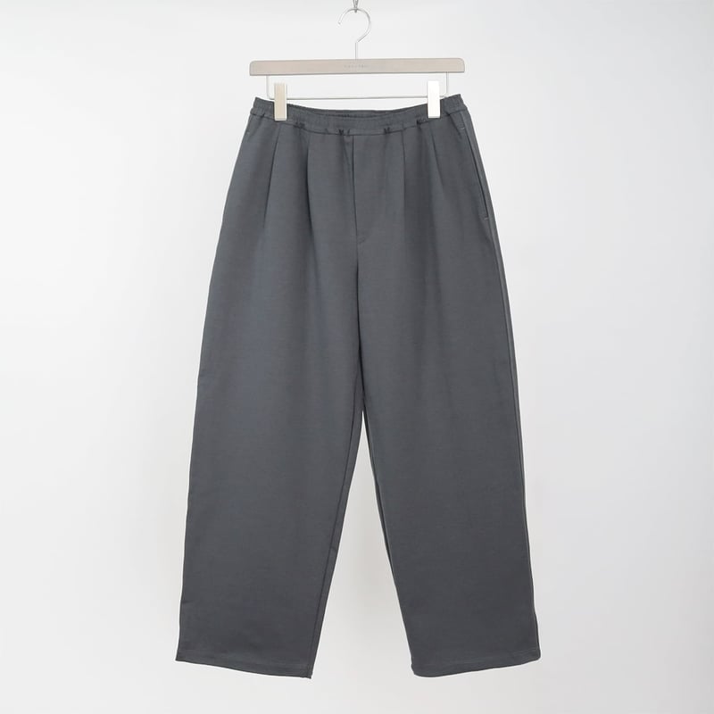 2着セット【carorie】HEAVY PONTE PANTS グレーブラック CARORIE Heavy Ponte Jogger Pants M