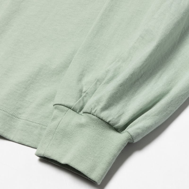 トップス ROTOL TWIST L/S TEE GREEN ROTOL | ロトル | WIDE TWIST LONG SLEEVE TEE | ツイスト