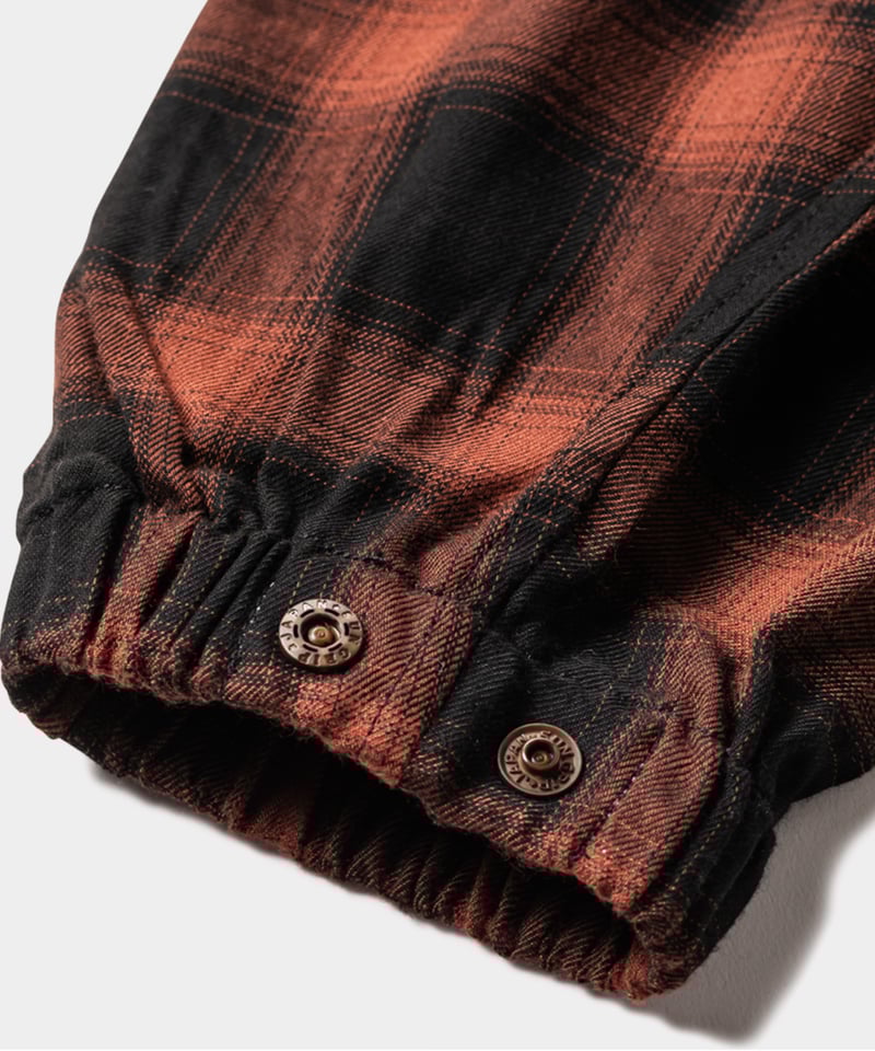 TIGHTBOOTH | タイトブース | PLAID HALF ZIP L/S SHIRT