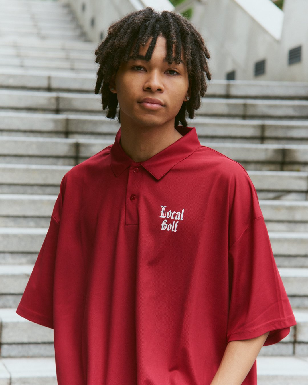 Local GOLF | ローカルゴルフ | Medieval Logo S/S POLO |