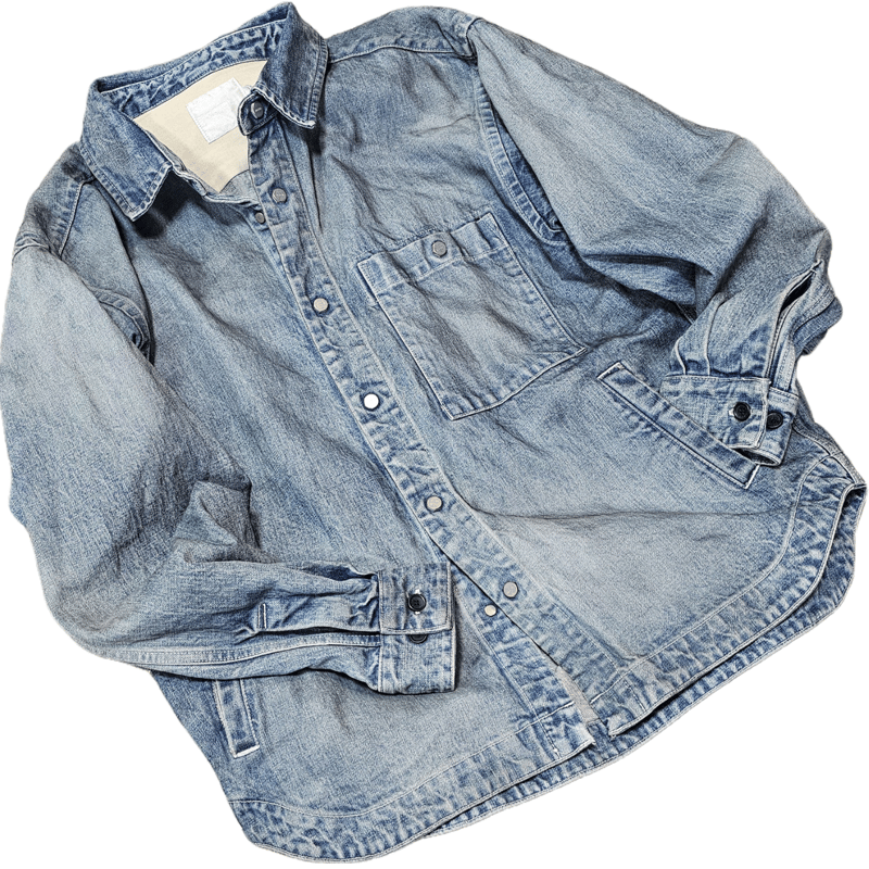 ROTOL | ロトル | SNAP BUTTON DENIM SHIRT DAMAGE | ROTOL | ロトル | SNAP BUTTON DENIM SHIRT DAMAGE |