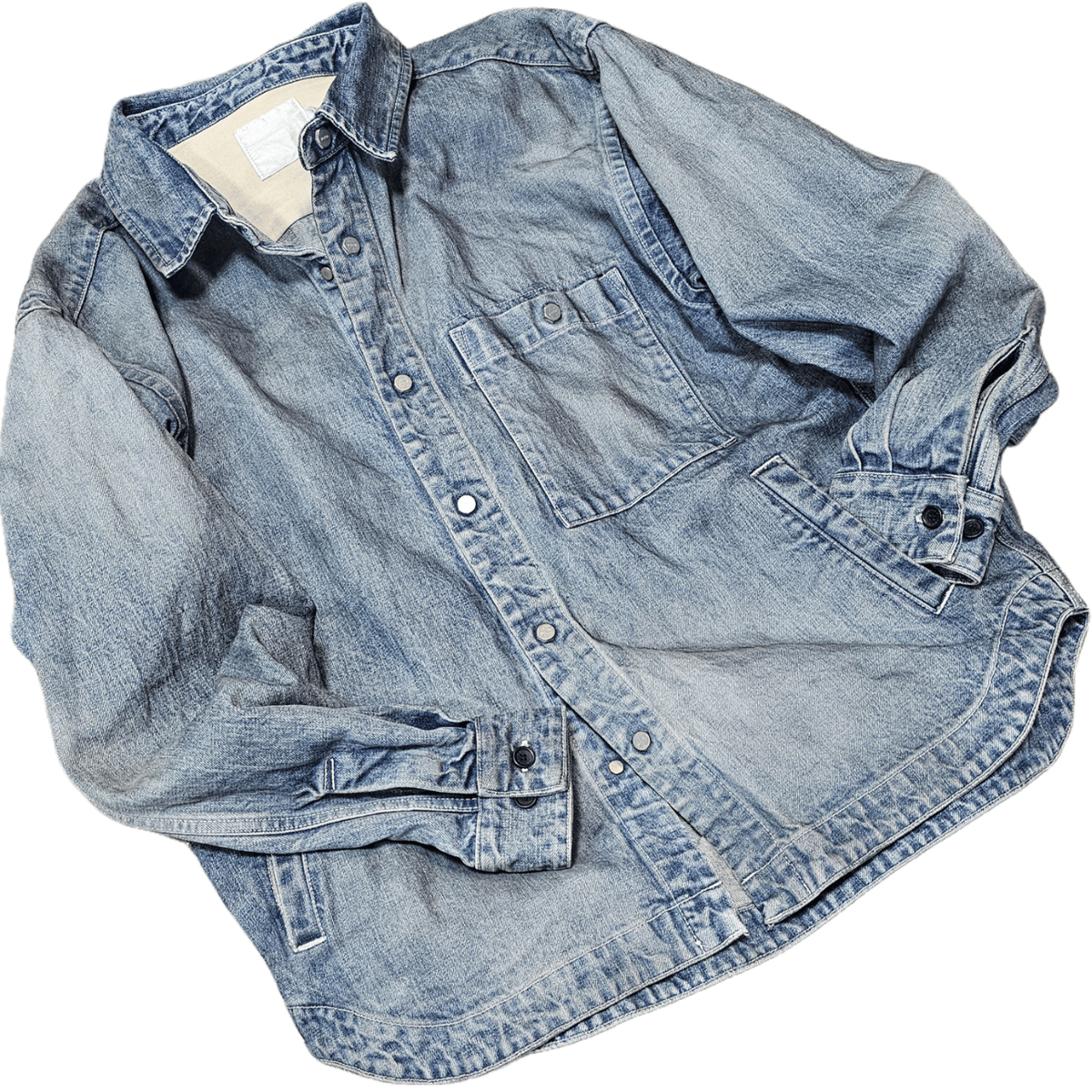 ROTOL | ロトル | SNAP BUTTON DENIM SHIRT DAMAGE | ROTOL | ロトル | SNAP BUTTON DENIM SHIRT DAMAGE |