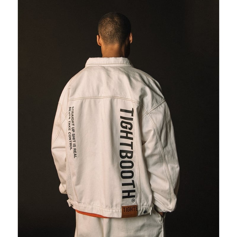 TIGHTBOOTH | タイトブース | LABEL LOGO DENIM JACKET | TIGHTBOOTH | タイトブース | LABEL LOGO DENIM JACKET |