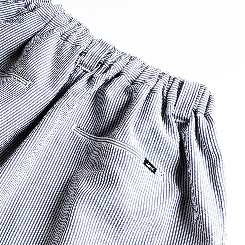 LOCAL GOLF ローカルゴルフ　シアサッカーショーツ　L Local GOLF | ローカルゴルフ | Seersucker Easy SHORTS |