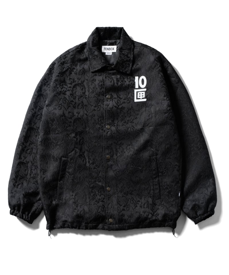 TENBOX ブラック ナイロンジャケット TENBOX ブラック ナイロンジャケット