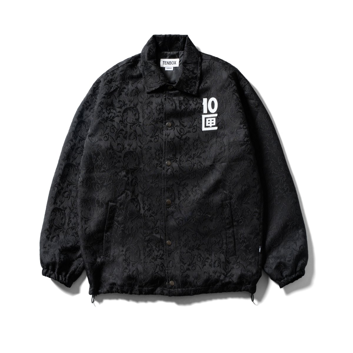 TENBOX ブラック ナイロンジャケット Scorpion Harriton Jacket｜Charcoal – 10匣／TENBOX