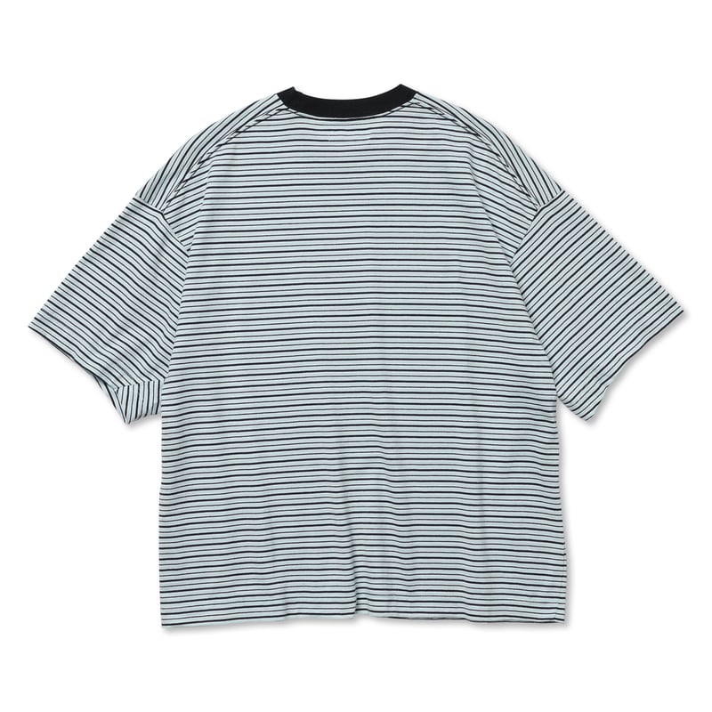 ROTOL | ロトル | WIDE TWIST TEE BORDER | ワイドツイストボー...