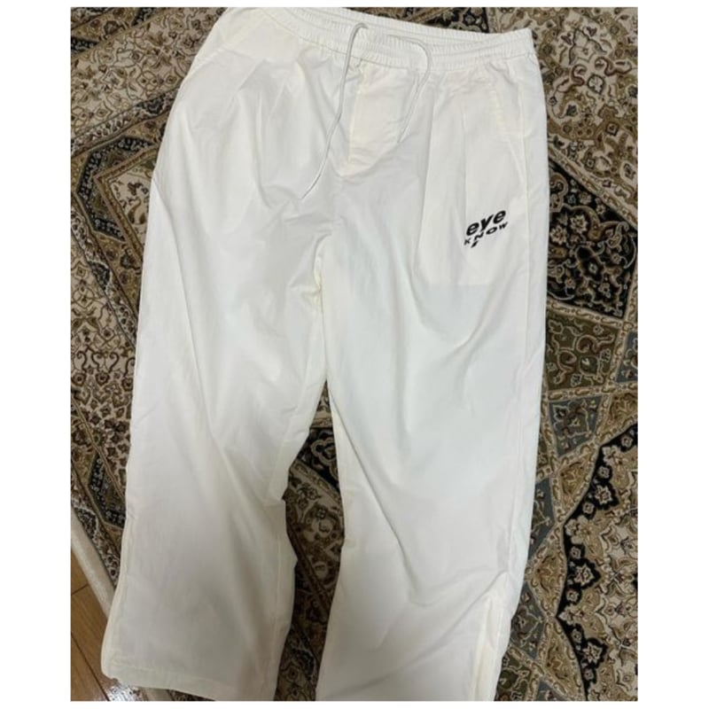 19so | ナインティーンエスオー | Wide nylon track pants | ナ