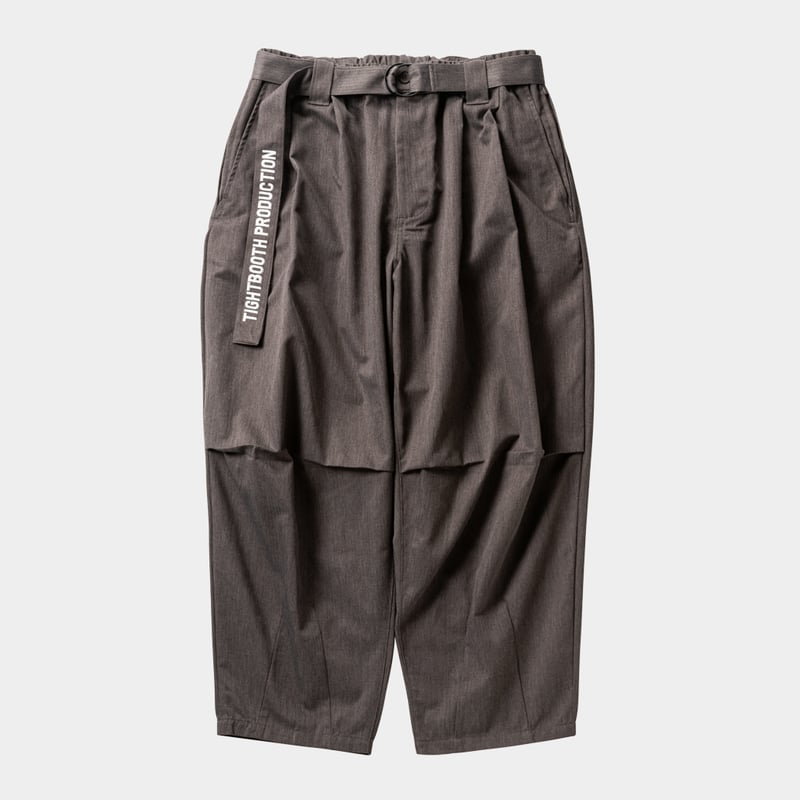タイトブース ヘリンボーン バルーン パンツ サイズL TIGHTBOOTH（タイトブース）HERRINGBONE BALLOON PANTS - birnest
