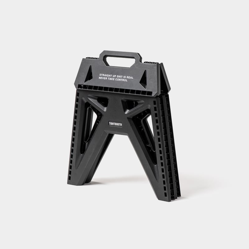 TIGHTBOOTH LABEL LOGO FOLDING STOOL 椅子 TIGHTBOOTH LABEL LOGO FOLDING STOOL 椅子 TIGHTBOOTH LABEL