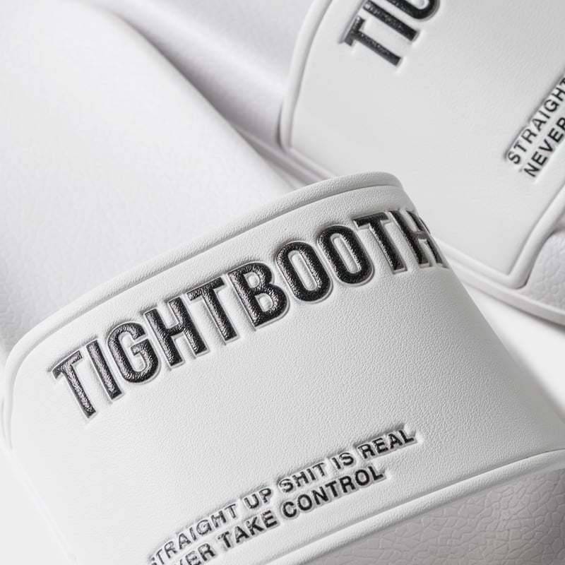TIGHTBOOTH | タイトブース | LABEL LOGO SLIDE SANDAL | TIGHTBOOTH | タイトブース | LABEL LOGO SLIDE SANDAL |