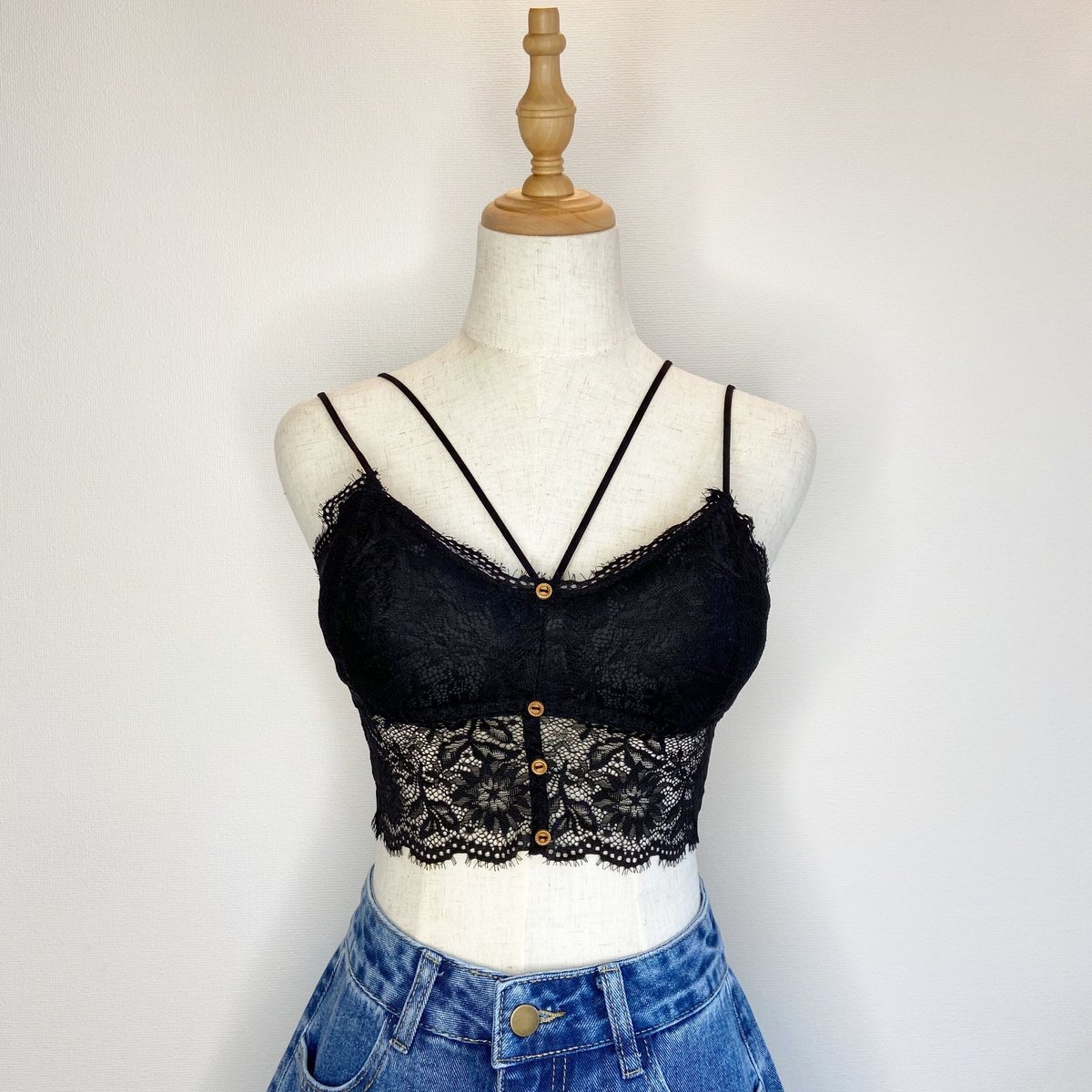 SKALA レースブラトップ レースブラトップ【TB0014】 | pistachio