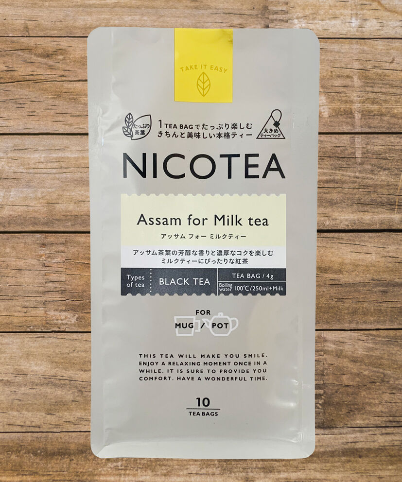 紅茶〉アッサム フォー ミルクティー《4g × 10ティーバッグ