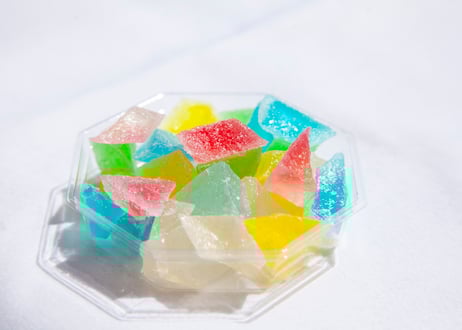 琥珀糖［おもいでのかけら］5箱｜おしゃれな寒天菓子｜90g×5|送料無料